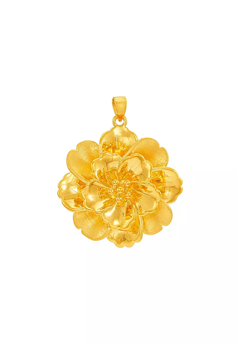 HABIB 999/24K Yellow Gold Pendant 9GP00701224