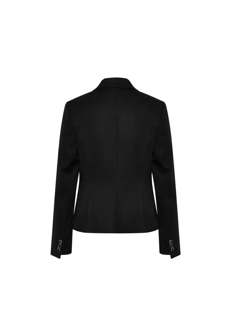 Polyester 合身剪裁西裝外套