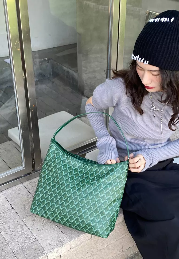 Half Round HOBO Bag - Green