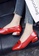 Twenty Eight Shoes 紅色 VANSA  牛漆皮矮跟鞋 VSW-F6752 E3CBFSHCEB6708GS_5