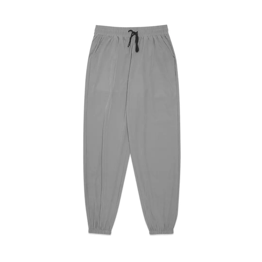 Back Pocket Sporty Joggers Pants Grey