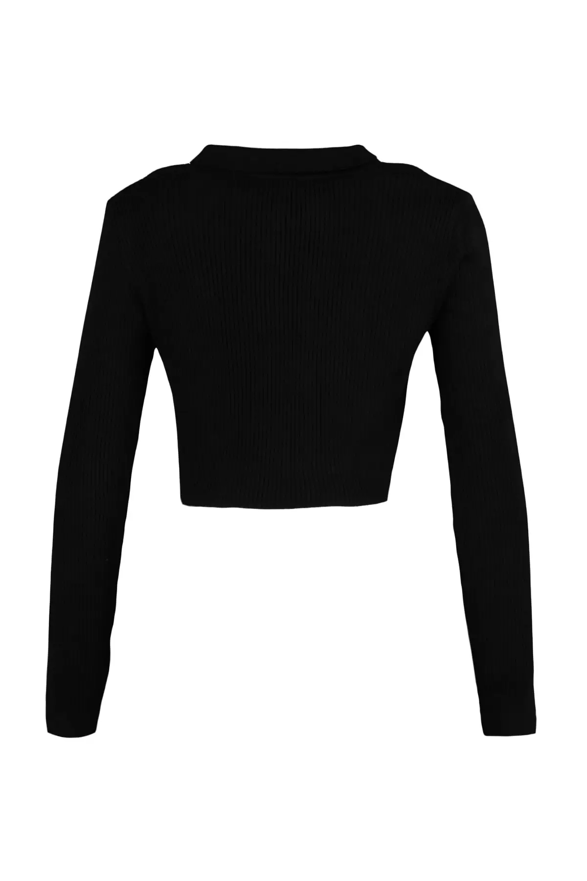 Crop Collar Cardigan