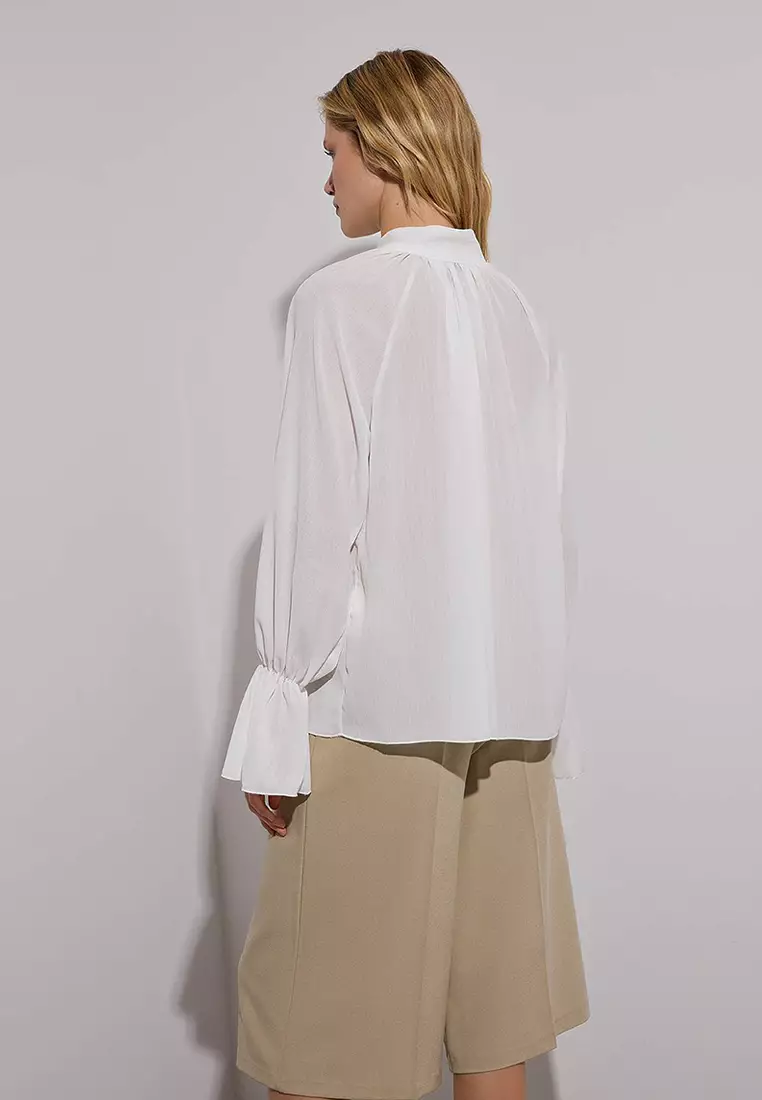 Tie Neck Blouse