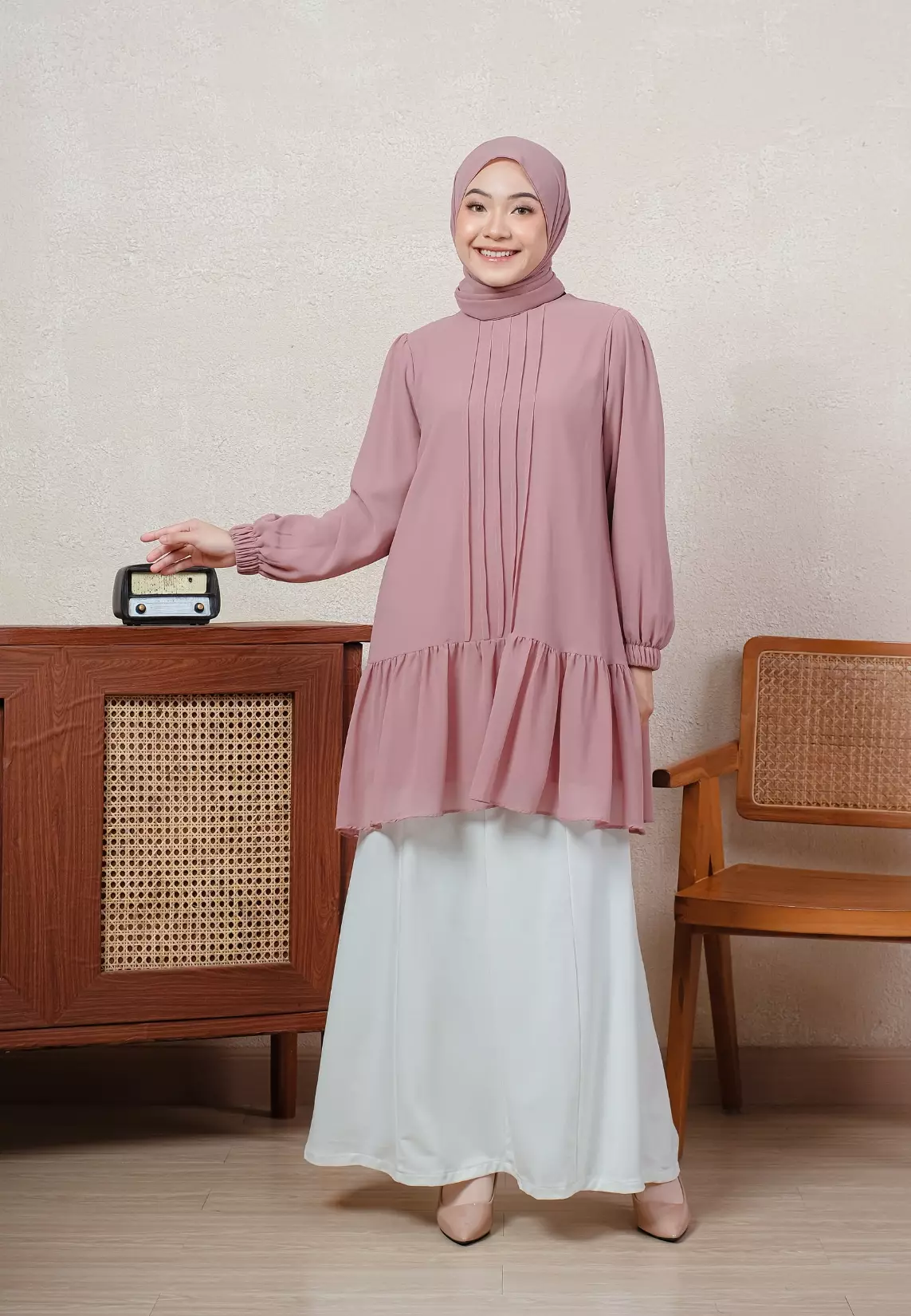 Nicole Blouse - Mauve