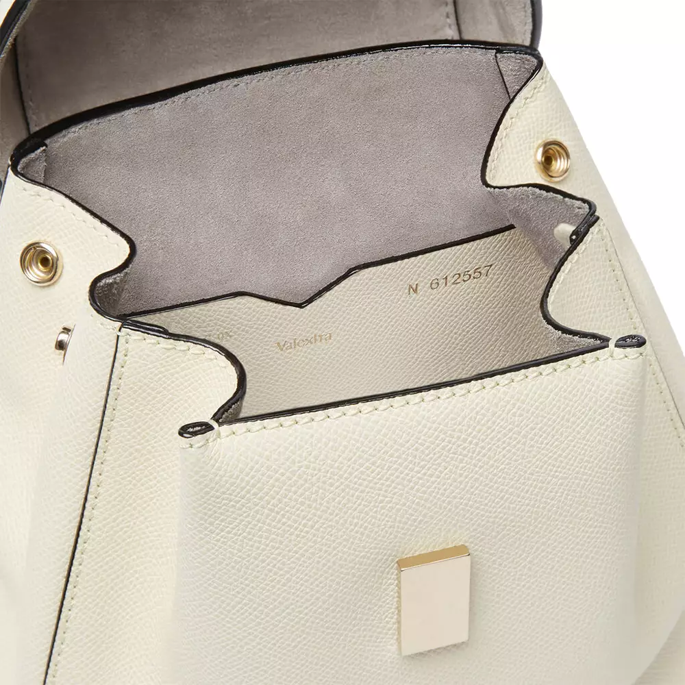 Iside Mini Backpack Pergamena White