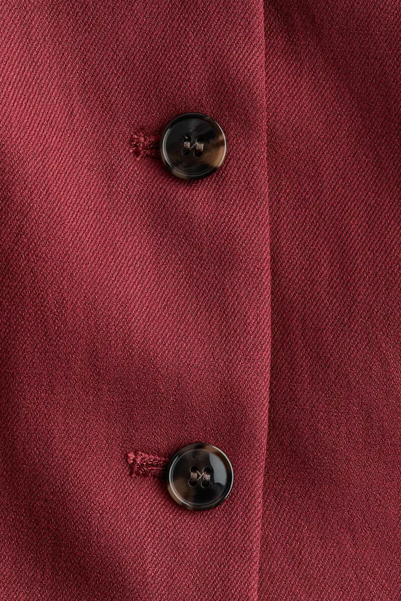 Peplum waistcoat