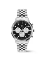 Silver/ONYX ENAMEL CONTRAST