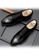 Twenty Eight Shoes black VANSA Leather Toe Cap Oxford Shoes VSM-F053 54BF0SH646EB3EGS_4