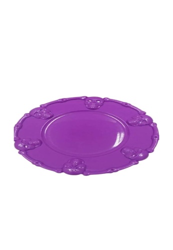 S&J Co. Halloween Party Useful Big Size Plastic Tray - Purple DE025HL62F0BC1GS_1