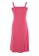 Trendyol pink Plus Size Slit Detailed Dress 49A19AA1C072EBGS_6