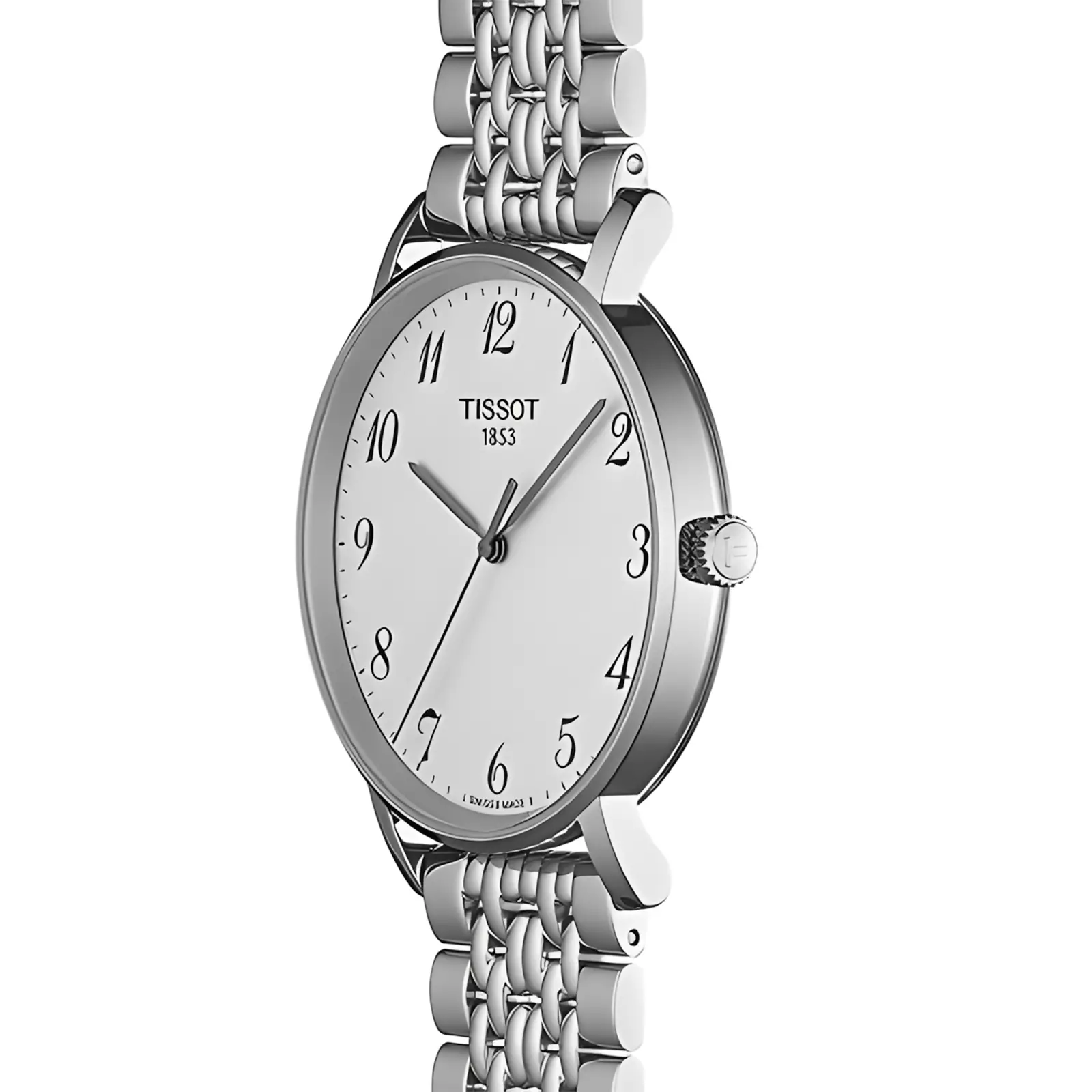 Tissot Everytime - Jam Tangan Analog Pria - Silver - All Stainless Steel - T109.410.11.032.00