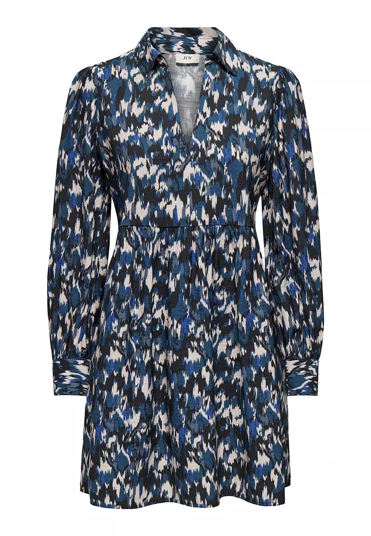 Abigail Long Sleeves V-Neck Dress