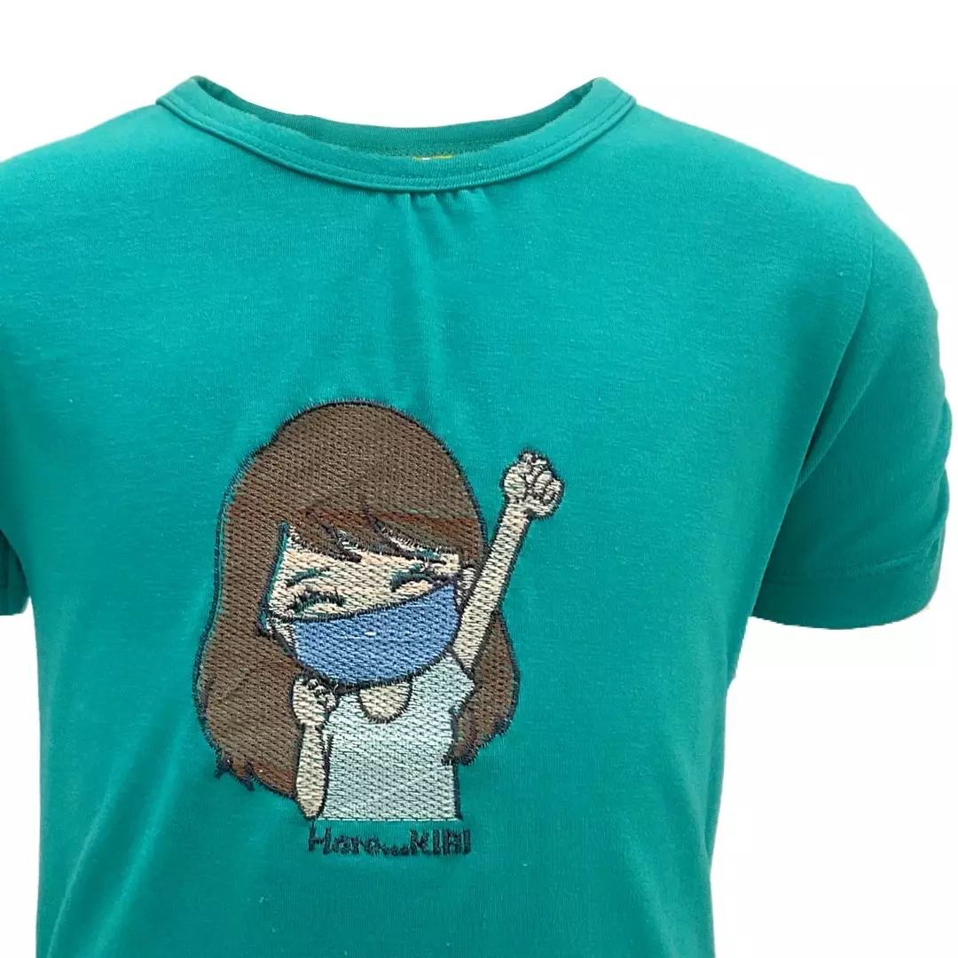 Kibi Kaos Anak Perempuan Bordir Character 10609017