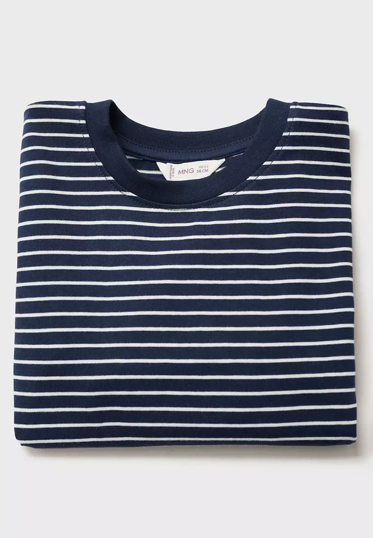 Striped Cotton T-Shirt
