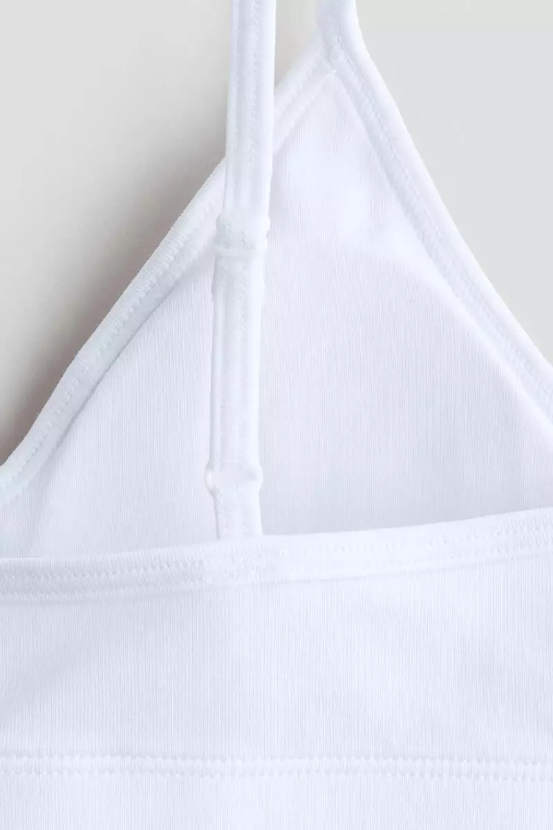 2-pack padded crop tops