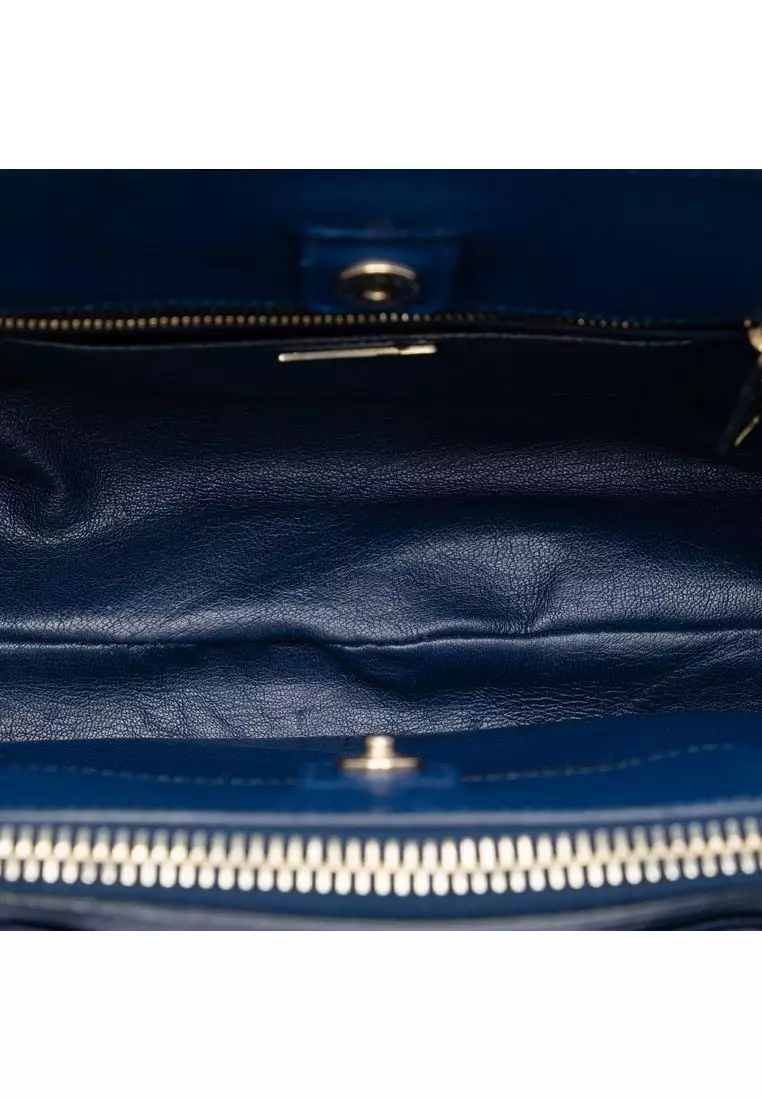 二手 Prada Saffiano Cuir 雙拉鍊手提包