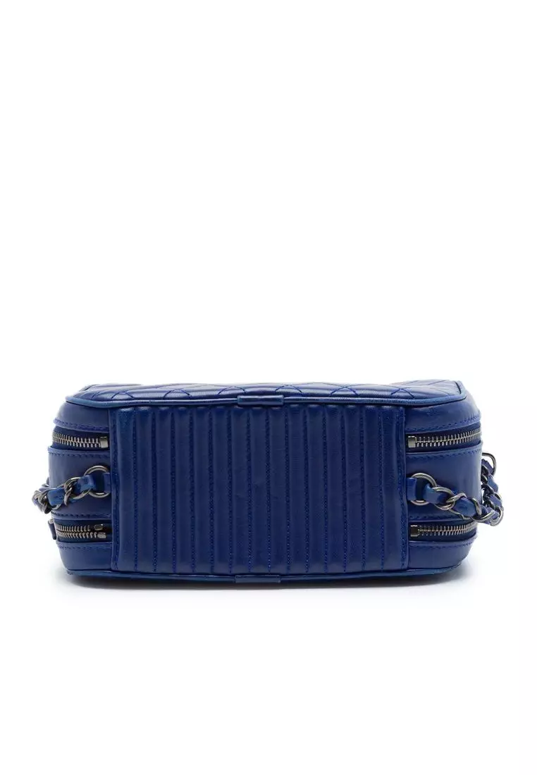 Pre-Loved Chanel Small Quilted Lambskin Coco Boy Camera Bag