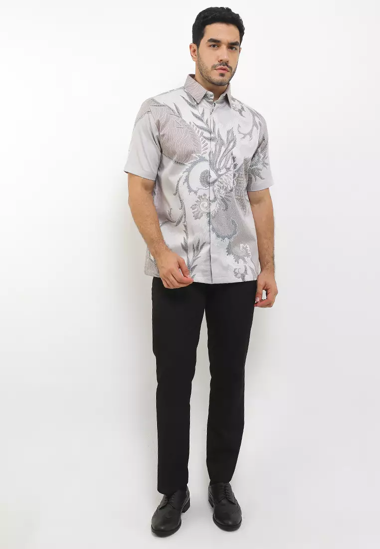 Arjasa Short Sleeves Silk Cotton