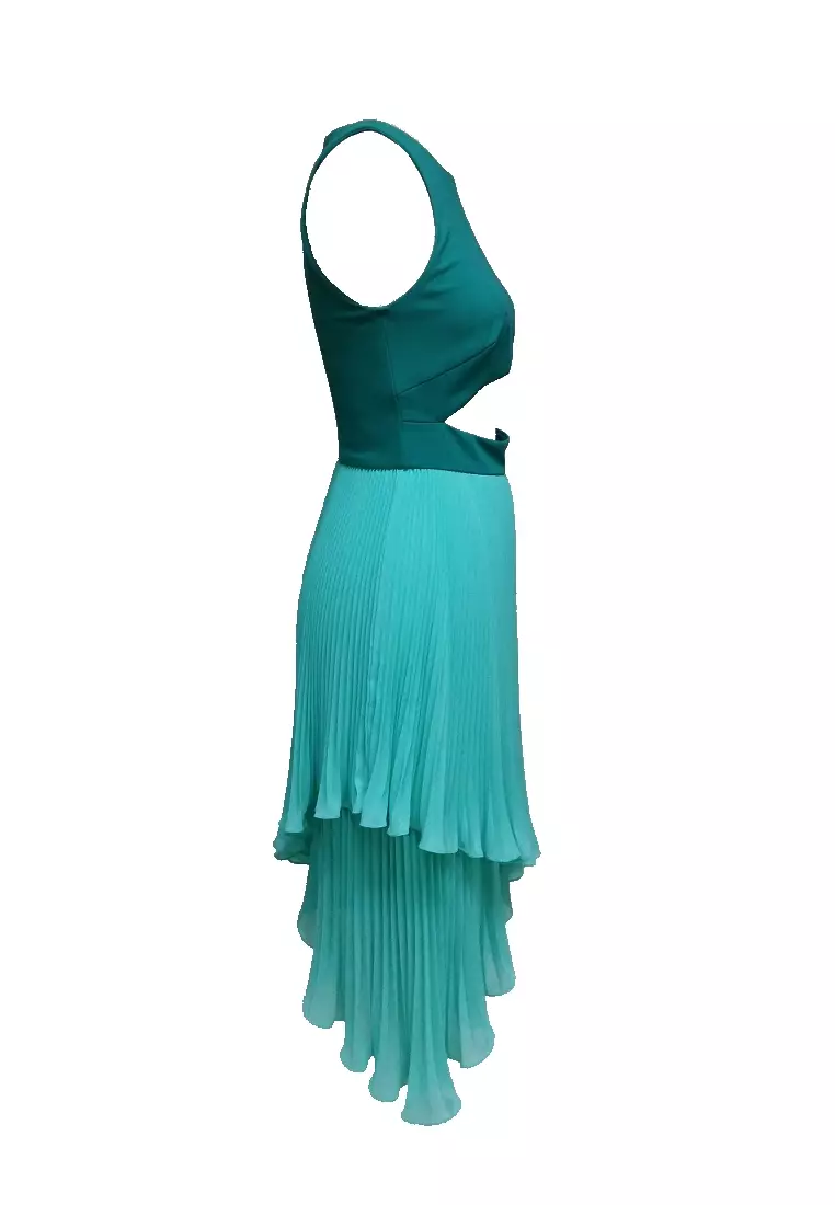 優雅的風格滌綸短款晚禮服