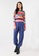 Desigual multi Ethnic Striped Jumper ED24FAABD391F2GS_3