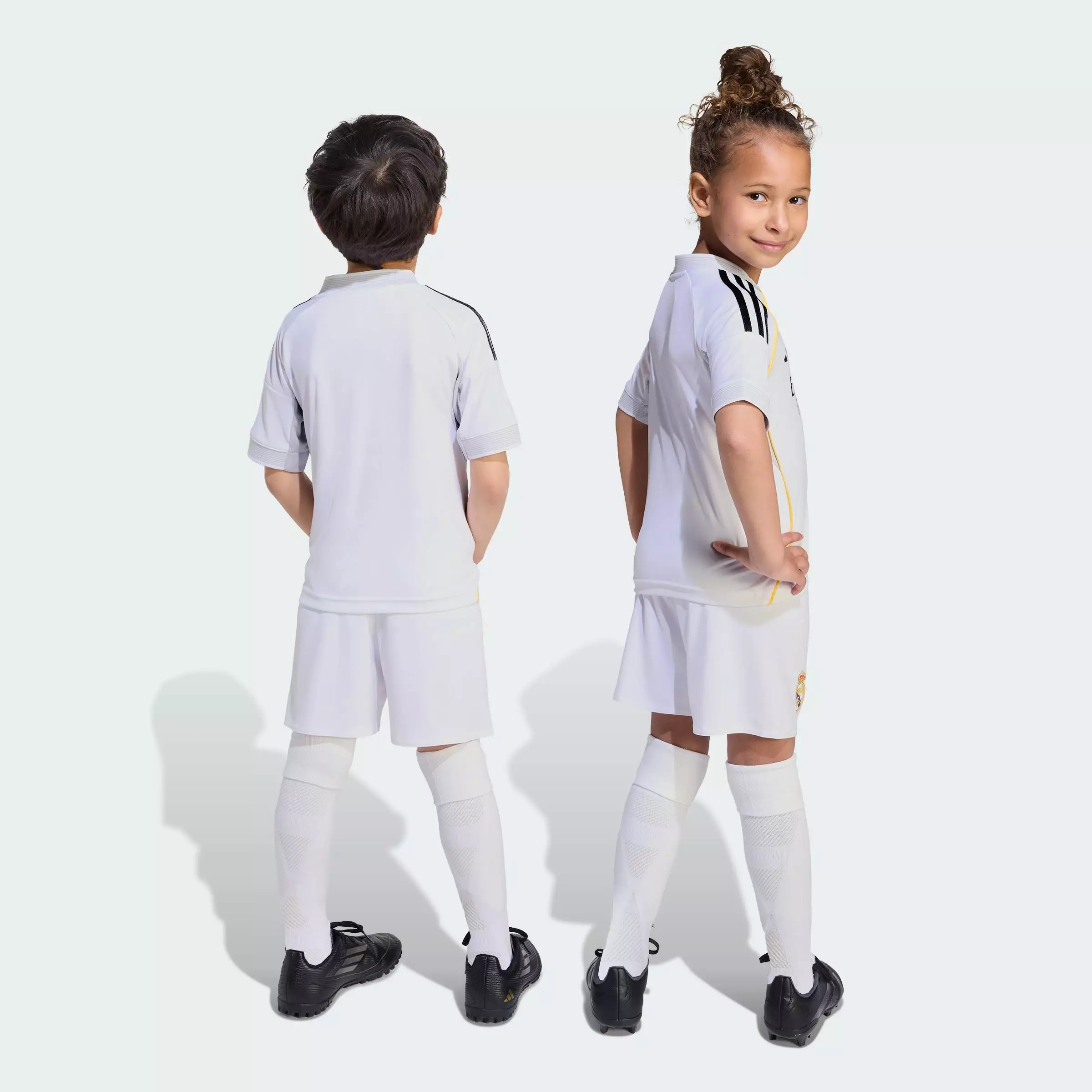 Football Real Madrid 25/26 Home Mini Kit Kids Unisex White JN8870