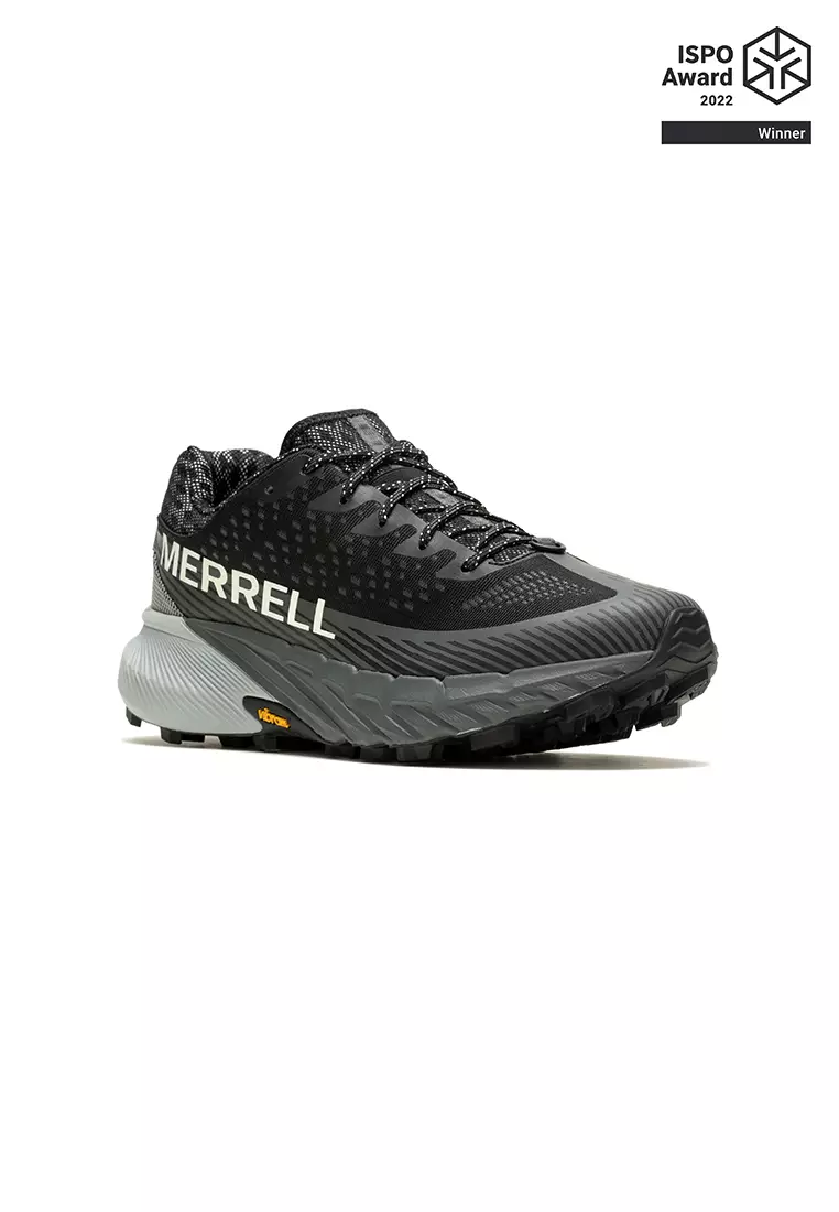 Agility Peak 5-Black/Granite Mens Trail Running Shoes