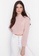 Trendyol pink Sheer Sleeves Jumper 2A1BEAADE6E54AGS_4