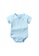 AKARANA BABY blue Quality Newborn Baby Romper One-Piece Double Sided Dupion Cotton (Blue) A06E9KAAEB38F2GS_1