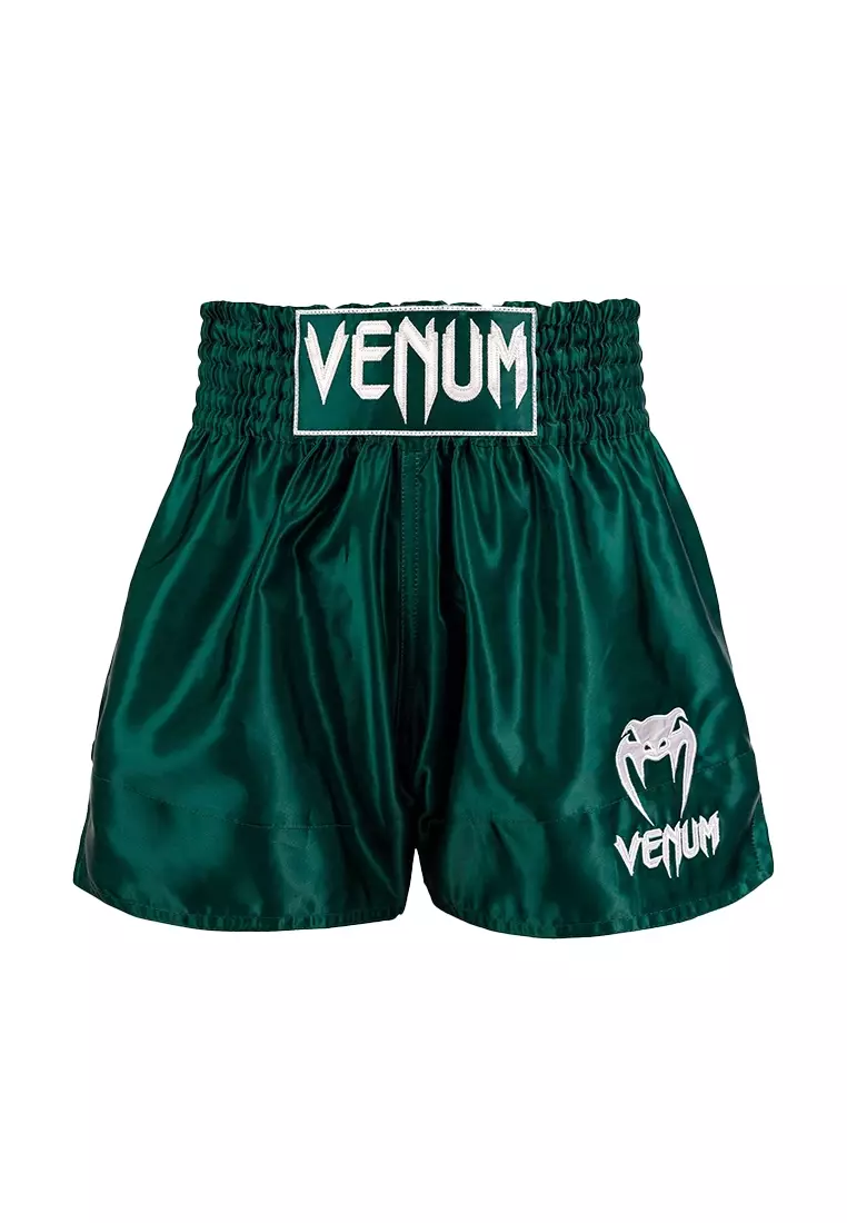 Venum Classic Muay Thai Shorts - Forest Green