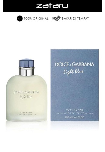 Jual Dolce Gabbana Dolce Gabbana Light Blue Man 200 Ml Original Zalora Indonesia