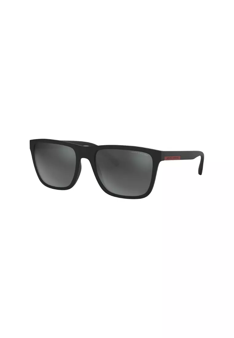 Armani Exchange Armani Exchange Men s Square Frame Black Injected