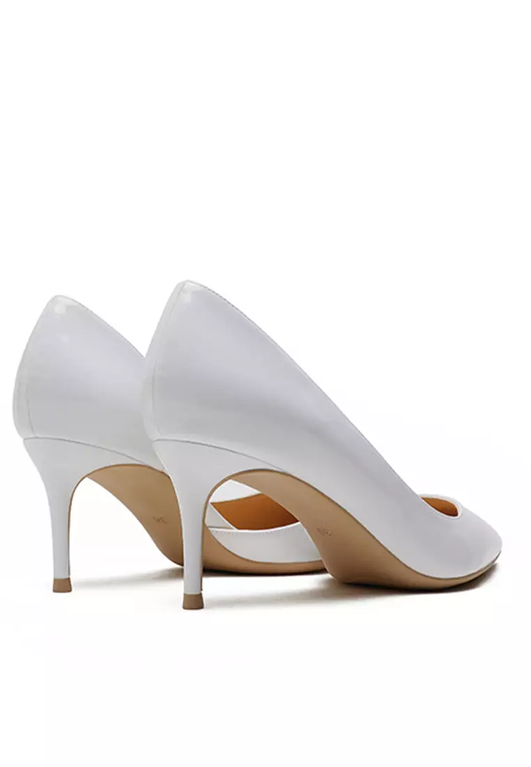6CM Pointed Patent D'Orsay High Heel Shoes HZL164