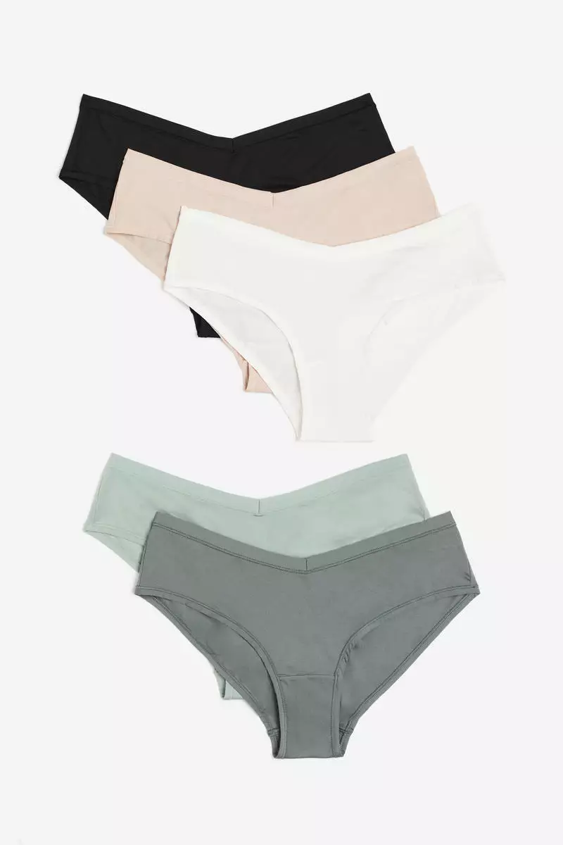 H&M MAMA 5-pack Hipster Briefs