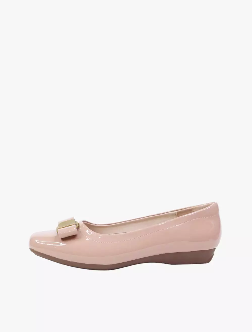 Payless Nine West Womens Kalula Flats - Dark Nude_15