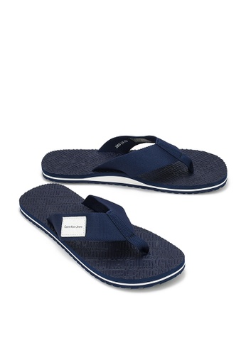 Buy Calvin Klein Woven Beach Sandals - Calvin Klein Footwear 2023 Online |  ZALORA Singapore