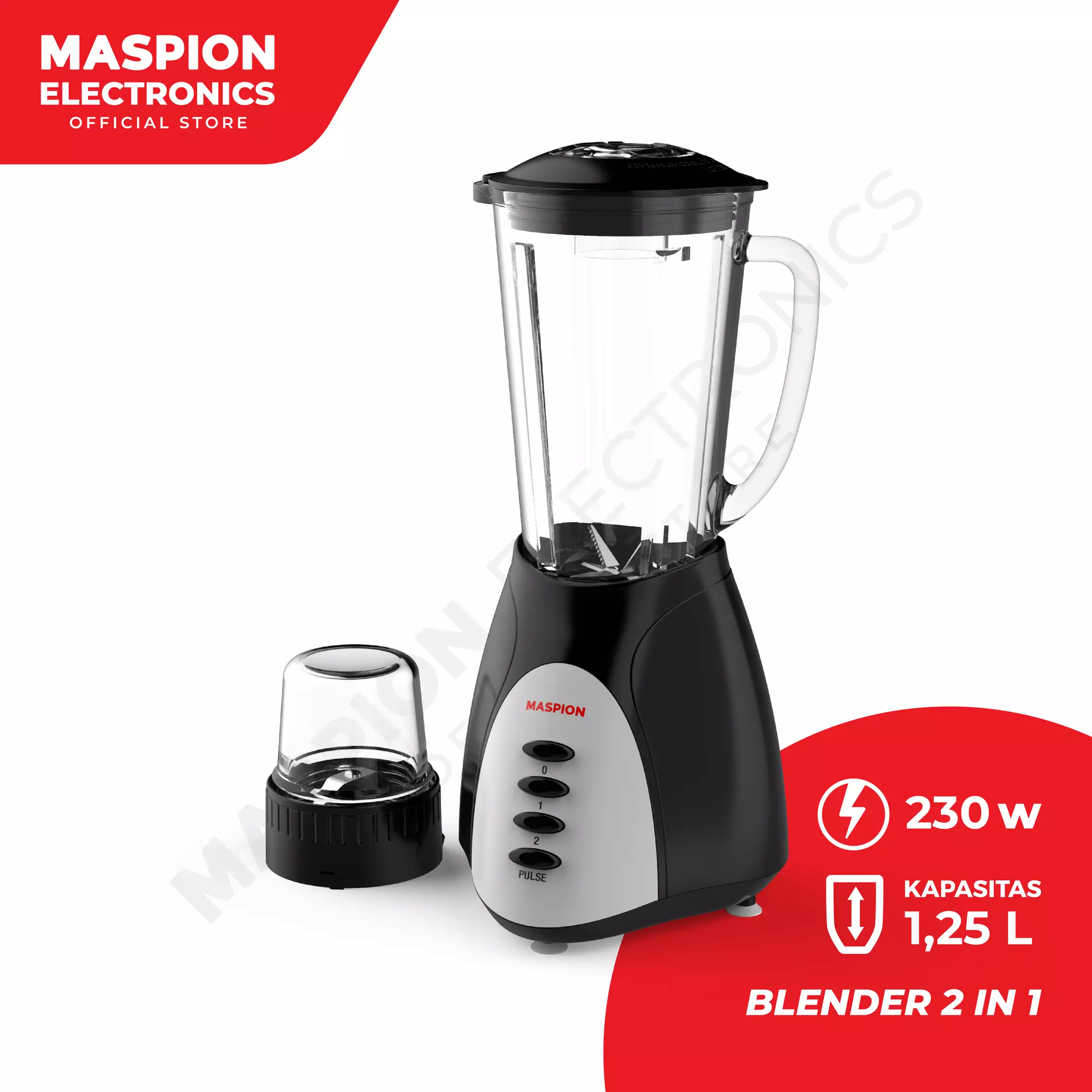 Jual Maspion Electronics Maspion Blender With Dry Miller Liter Mt Original