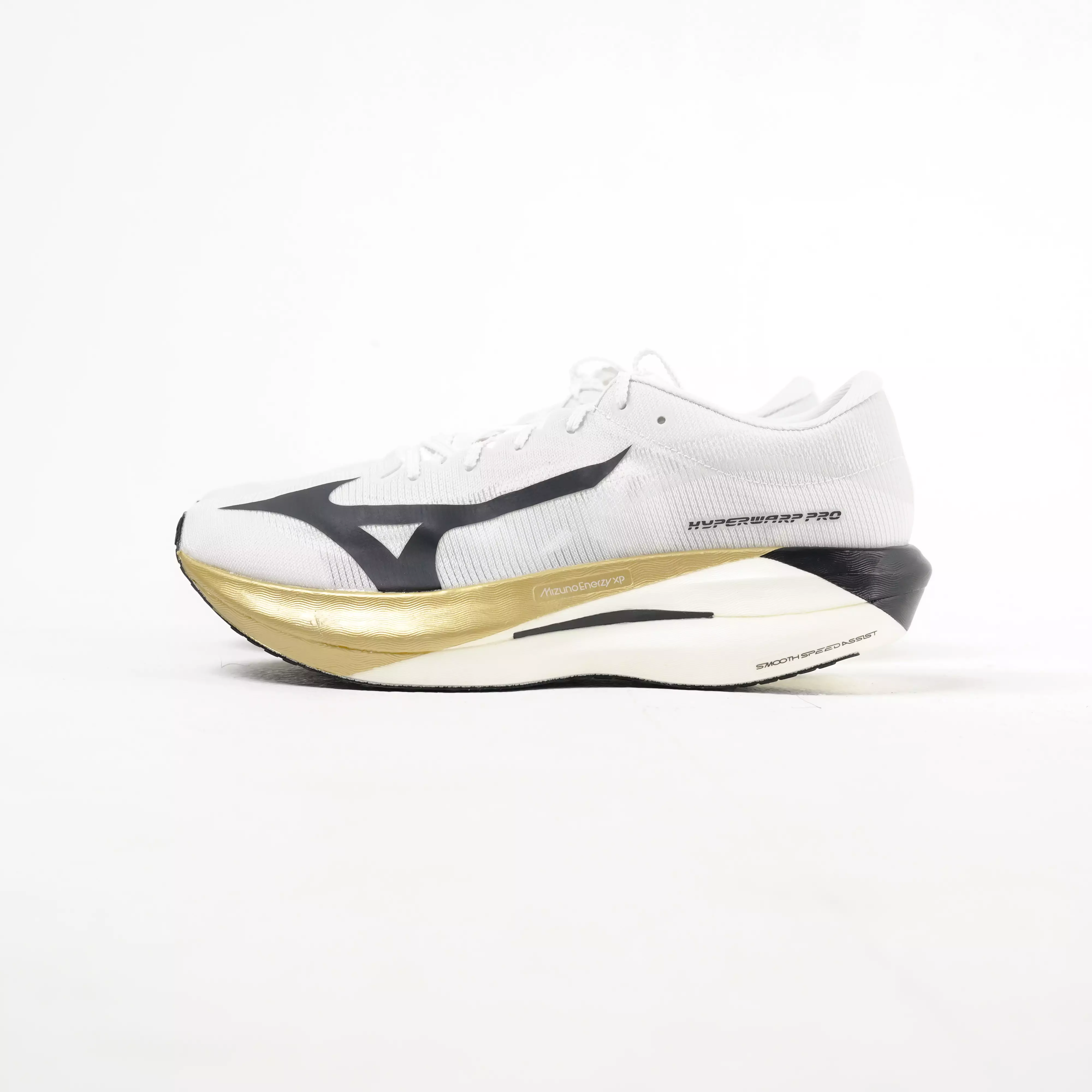 Sepatu MIZUNO HYPERWARP PRO GOLD WHITE SNEAKER 100% ORIGINAL