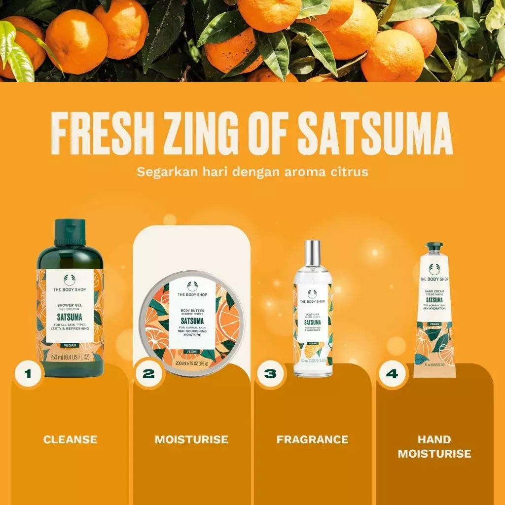 New Satsuma Body Butter 200Ml