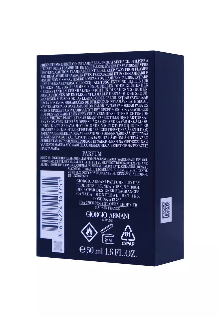 Giorgio Armani Acqua di Gio Elixir Man Parfum 50 ML