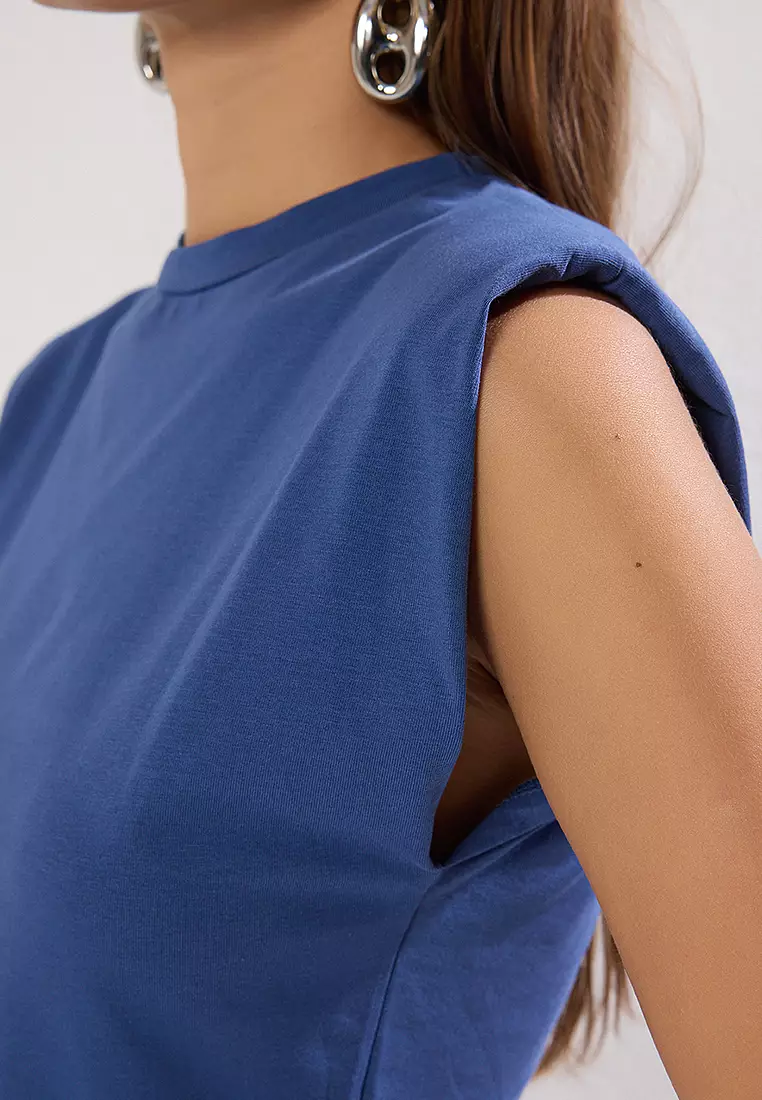 Crew Neck Crop Top
