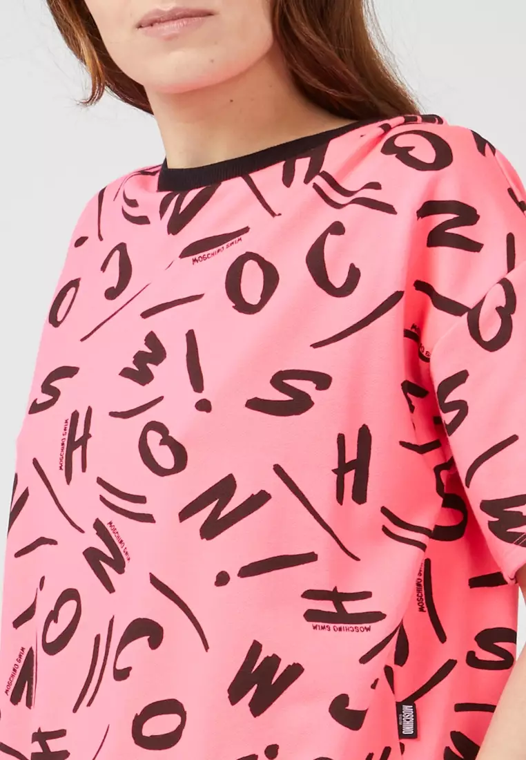 Buy MOSCHINO MOSCHINO Woman's Sweatshirt Pink 2023 Online | ZALORA Singapore