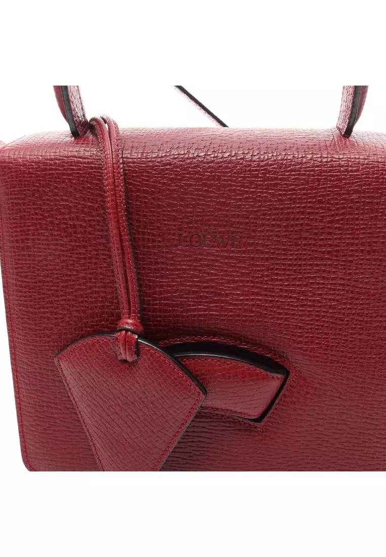 Loewe bicolor logo deals embossed 2way bag