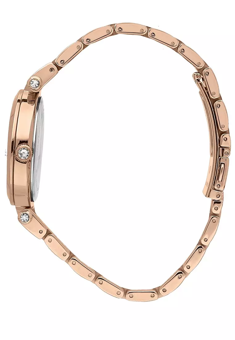 【2 Years Warranty】 Chiara Ferragni Lady Like 34mm Yellow Gold Sunray Dial Women's Quartz Watch R1953103505