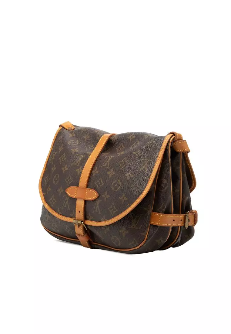 Pre-Loved Louis Vuitton Monogram Saumur 30