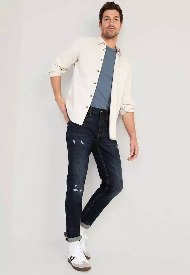 Old navy slim taper jeans deals