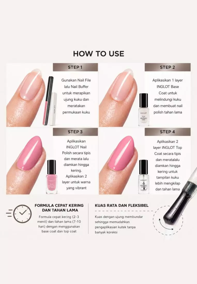 INGLOT - O2M Breathable Nail Enamel 678