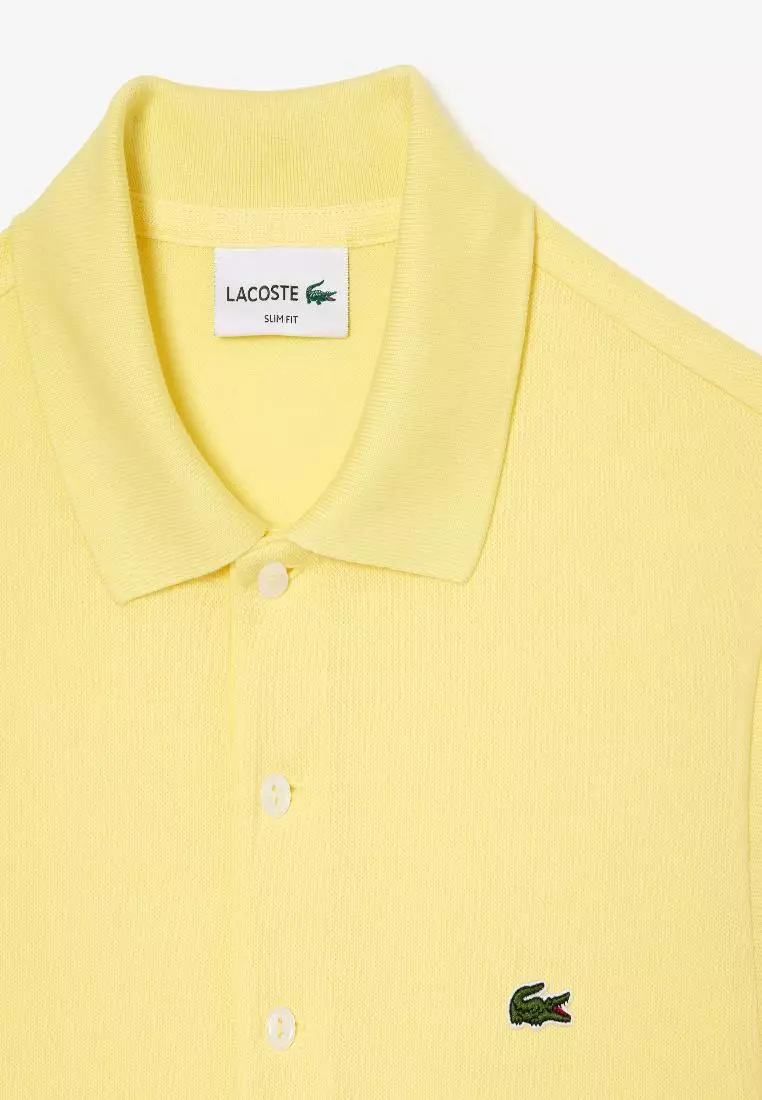 Slim Fit Stretch Piqué Polo Shirt