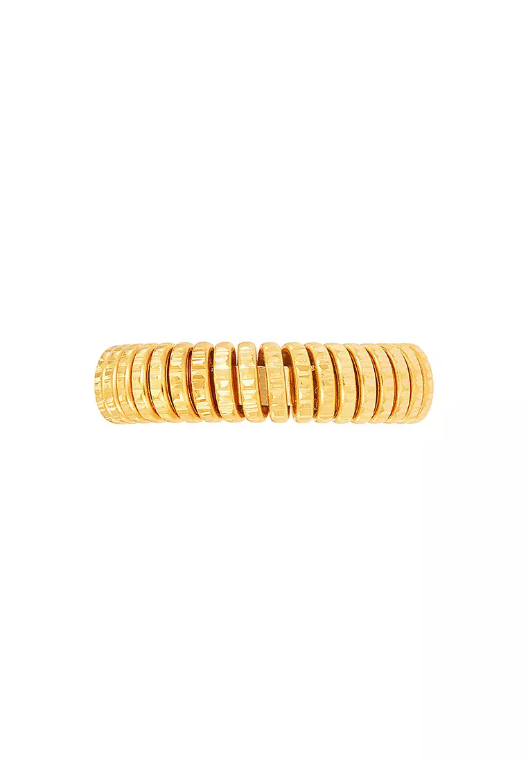 HABIB 916 Oro Italia Yellow Gold Ring GR60741025(23Y) (22K Gold)