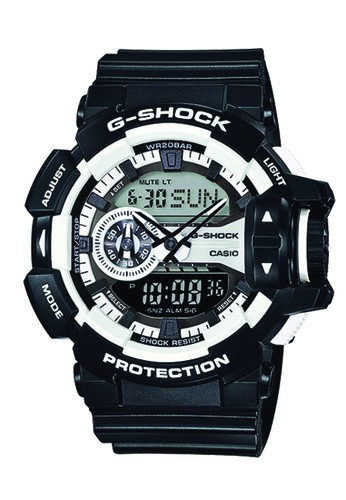 Casio G-Shock GA-400-1ADR Jam Tangan Pria Digital Analog - Hitam