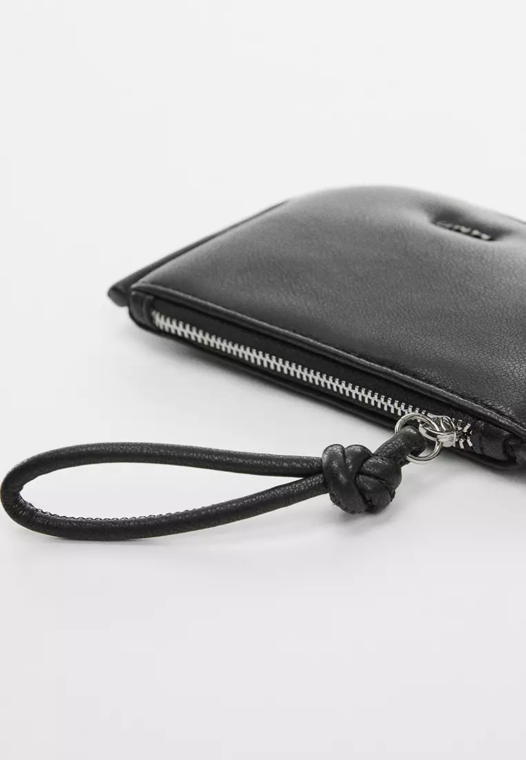 Mango black online purse